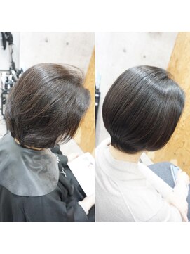 ヘアテリア リュウ 大塚(hair teria ryu) 縮毛矯正/髪質改善/艶髪ストレート/艶カラー