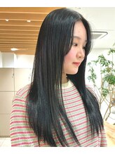 【担当　maho】韓国風　レイヤースタイルにも髪質改善　酸性ストレートパーマがおすすめ！