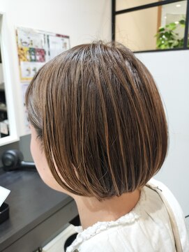 ビーズカラー イオンタウン米沢駅前店 人気色♪くすみカラー☆フォギーベージュ１０トーン/2