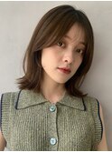 結べるボブ美髪こなれヘアうるツヤグレーベージュ