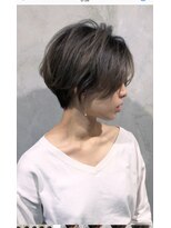 ゼストプラス(ZEST plus)&nbsp;ハンサムショート×暗髪カラー