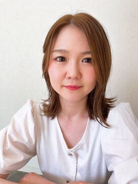 ザブックハンドサロン(The book hand salon) ベージュ×ミディアム