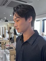 ノラ ギンザ(NORA GINZA)&nbsp;ダウンパーマニュアンスパーマセンターパートコンマヘア髪質改善