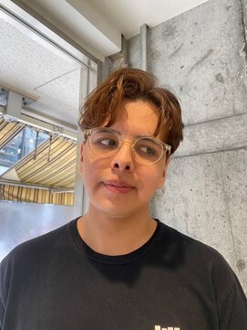 アース 高円寺店(HAIR & MAKE EARTH) メンズアップバングスタイル！{@02st96｝