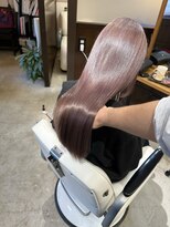 ムーブ(Moob)&nbsp;ラベンダーグレージュカラー×髪質改善【別府】