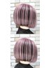 [  “2ハイライト”  ]  2回ハイライト+カラーブロー+2stepTR   ￥17600～