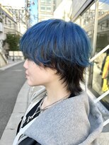 シーン(seen)&nbsp;○中性ウルフカットロングウルフレイヤーカットハッシュカット