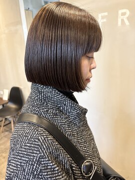 フレーム なんば店(FRAME) ▲ストレートボブ