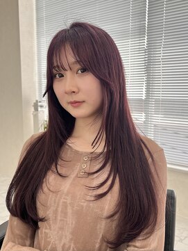 ミニョン(mignon) 韓国/ダブルカラー/ブリーチ/ピンク/学割U24/新越谷/南越谷/草加