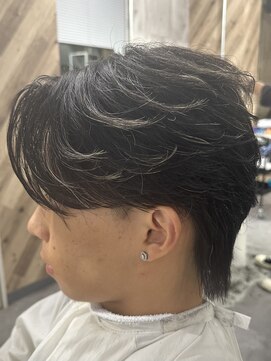 ビカム 名駅(become) ニュアンスパーマ フェザーパーマ ニュアンスフェザー