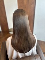 シェール(cher)&nbsp;ビフォーあり/髪質改善/うる艶ストレート【cher西宮北口：MAYA】