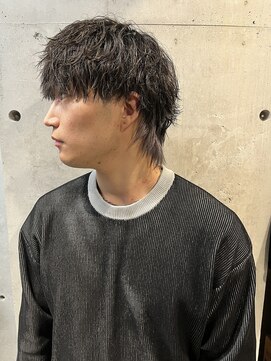 リベルテ グリット(Liberte Grit) 垢抜けメンズ◎メンズウルフ×ツイストスパイラルメンズパーマ