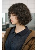 原宿ボブパーマスパイラルパーマウェーブ20代女性30代女性パーマ