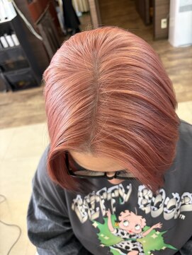 ヘアメイク アージュ 新宮店(HAIR MAKE age) ペールピンク