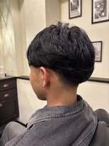 スカイマスターバーバー 渋谷(SKY MASTER BARBER)&nbsp;メンズニュアンスパーマ<理容室>[メンズ/シェービング/パーマ］