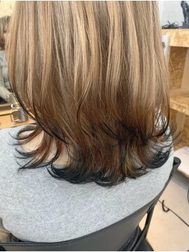 リ ランド(RE:LAND) オレンジ×ブラックのエンドカラー