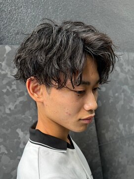 メンズサロン マウナ(men's salon Mauna) ツーブロックメンズパーマニュアンスパーマ韓国マッシュマンバン