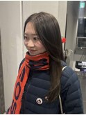 透明感オリーブベージュ:*+.