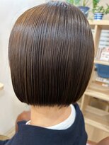ヘアメイク メルシー(Merci)&nbsp;大人可愛い切りっぱなしボブ