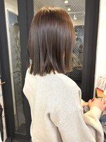 イースエモーション(ease et motion)&nbsp;【天神.大名.今泉】ぷつっとボブに艶ベージュ