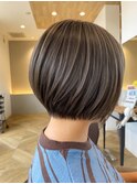 ボブ×ハイライト