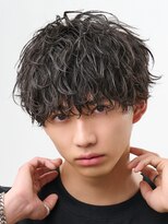 グロー(GLOW)&nbsp;【広島】無造作シャドウパーマ/波巻きパーマ/メンズパーマ