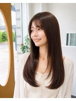 ビーアップヘアー(be:up hair) 縮毛矯正で叶える、さらつやロング