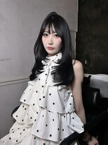メゾンハル(Maison HALU)&nbsp;上品で“盛れる”ダークグレー×レイヤーカット