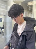 MEN’S/ニュアンスパーマ/ニュアンスウルフ/藤沢美容院