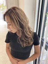 ヘアグレース レフア(hair grace Lehua)&nbsp;バレイヤージュカラー