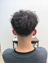 スウェル 成田店(Swell)&nbsp;スペインカール×フェード[成田駅/Men's/メンズカット/パーマ]