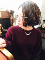 レンジシキチジョウジ (RENJISHI KICHIJOJI)&nbsp;顎ラインウェーブボブ【RENJISHI】