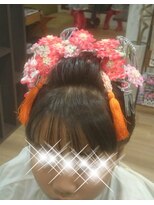 ヘアーメイク スプラウト(hair make sprout) 七五三、七歳アレンジ