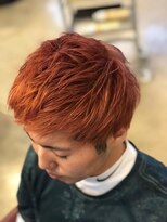 アッシュタカサキ(ash takasaki)&nbsp;細目束スピンオフブラスト×個性派カラー