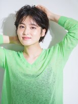 ウクラ バイ レシッド 池袋(uchla by rcid) 透け感のある前髪のショートヘア