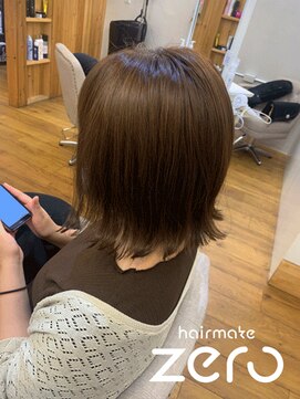 ヘアメイクゼロ 坂戸駅前店(hairmake zero) 切りっぱなしボブ