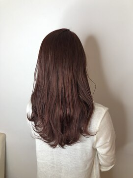 ジーナ 銀座中央通り(Zina) セシルカットフリンジウェーブ×大人かわいい前髪ココアブラウン