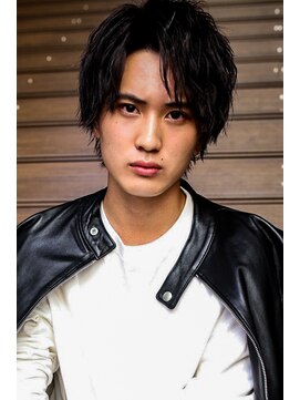 メンズサロン ガウディ 梅田茶屋町店(men's salon Gaudi) ツイストパーマ×センターパート