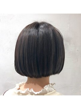 ナップヘアー 春日部店(nap hair) ミニボブ×透明感カラー