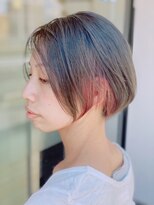 ミュウ(Private hair salon Miu)&nbsp;ボブ(インナーピンク)