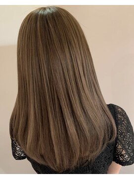 マナヘアー 倉敷(Mana Hair) 髪質改善　ベージュカラー