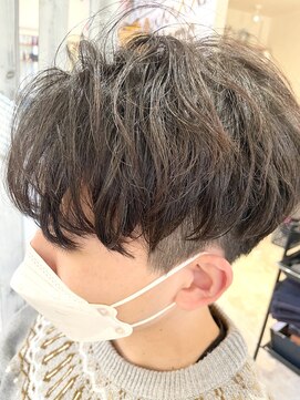 アトムス(Atoms) 2ブロック×ナチュラルパーマ