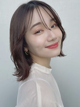 トリコ ショップアンドヘアサロン(tricot shop hair salon) 大人可愛いくびれヘア/シースルーバング