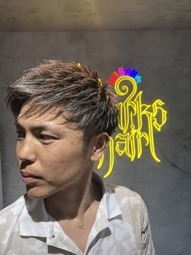 スパークスヘア(Sparks hair) 束感絶対出るカット！そしてグレーメッシュ☆★