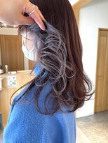 ニア 清澄白河(nir) 〈清澄白河 半個室〉イヤリングカラー/パープルシルバー