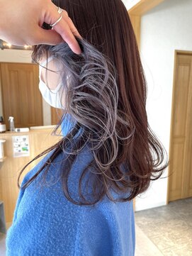 ニア 清澄白河(nir) 〈清澄白河 半個室〉イヤリングカラー/パープルシルバー