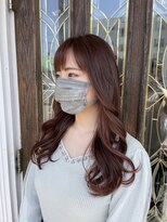 ２丁目３番地美容室&nbsp;ピンクベージュ×ハイライト