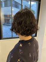 ムーン ティコブラーエ(moon tico brae)&nbsp;7月パーマ【美髪/大人かわいい/こなれミディ/コンマヘア】