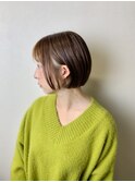 大人ショートボブ