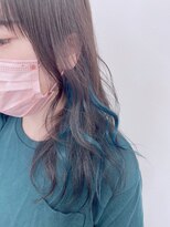 ダンクレスト(Daan Crest)&nbsp;【インナーカラー】×【ブルー】